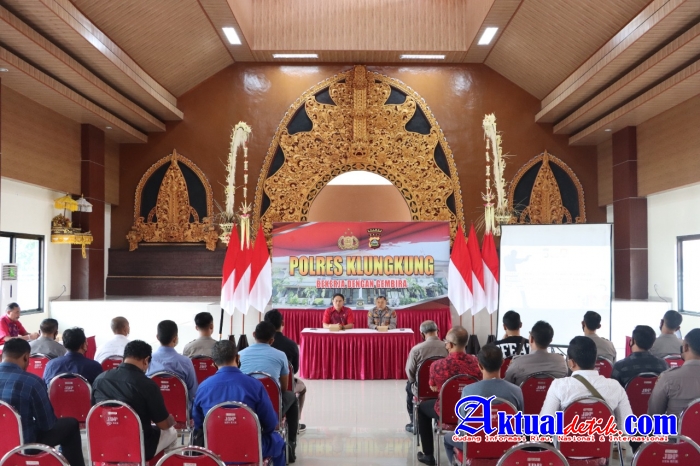 Bidkum Polda Bali Gelar Penyuluhan Hukum di Polres Klungkung