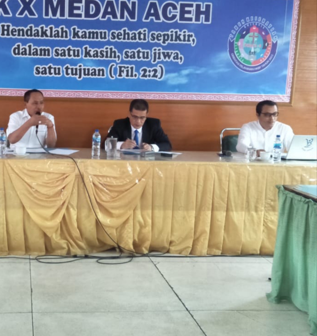 Kombes.Pol (Purn) Dr Maruli Siahaan,SH MH Hadiri Rapat Revitalisasi Kantor Distrik X Medan Aceh