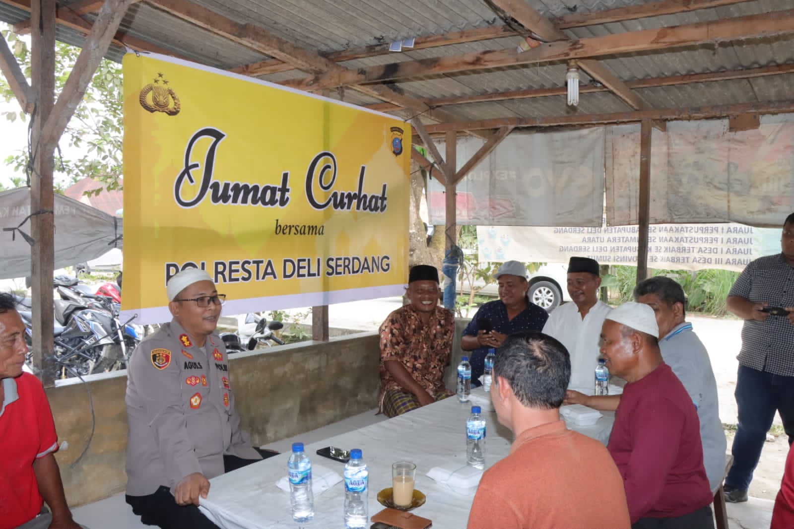 Jumat Curhat, Polresta Deli Serdang Sambangi Warganya
