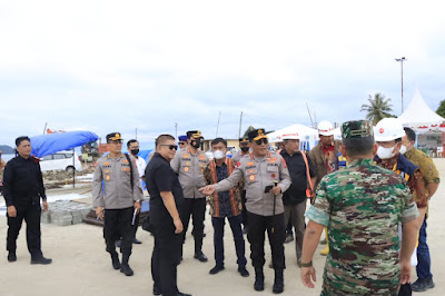 Forkompimda Propsu Mengecek Kesiapan Event F1H20