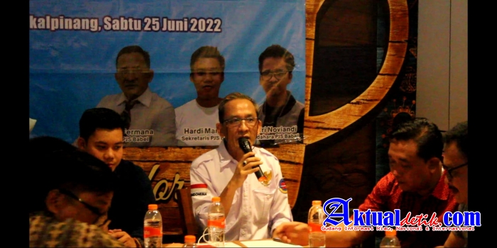 Penanggungjawab KBO Babel Rikky Fermana Resmi Jabat Ketua PJS Babel Periode 2022-2027