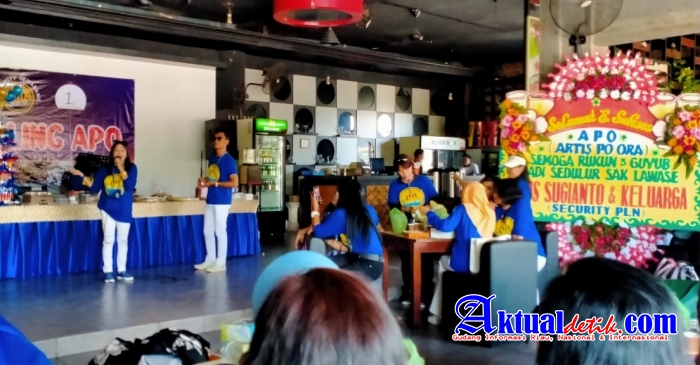 Di HUT Pertama APO Gelar Pertemuan Bersama Anggotanya di Resto Black Box