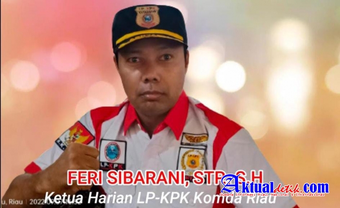 Ketua Harian LP KPK Riau, Temuan Satgas Terpadu Tahun 2019, Kebun Ilegal Riau 80.885 HA, Bagaimana?