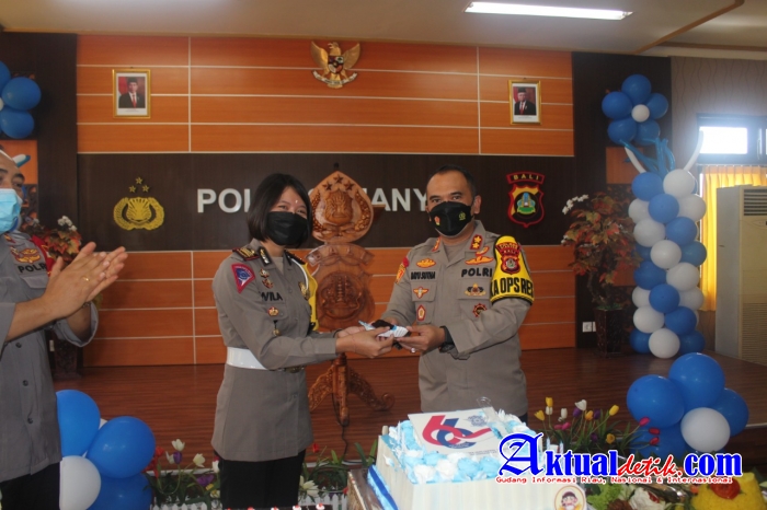 Hut Lalu Lintas Ke 66 Kapolres Gianyar Himbau Lebih Dekat Dengan Masyarakat