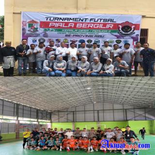 Turnament Futsal Seprovinsi Riau Memperebutkan Piala Bergilir Kepala Desa Dan Pemuda Terantang Manuk